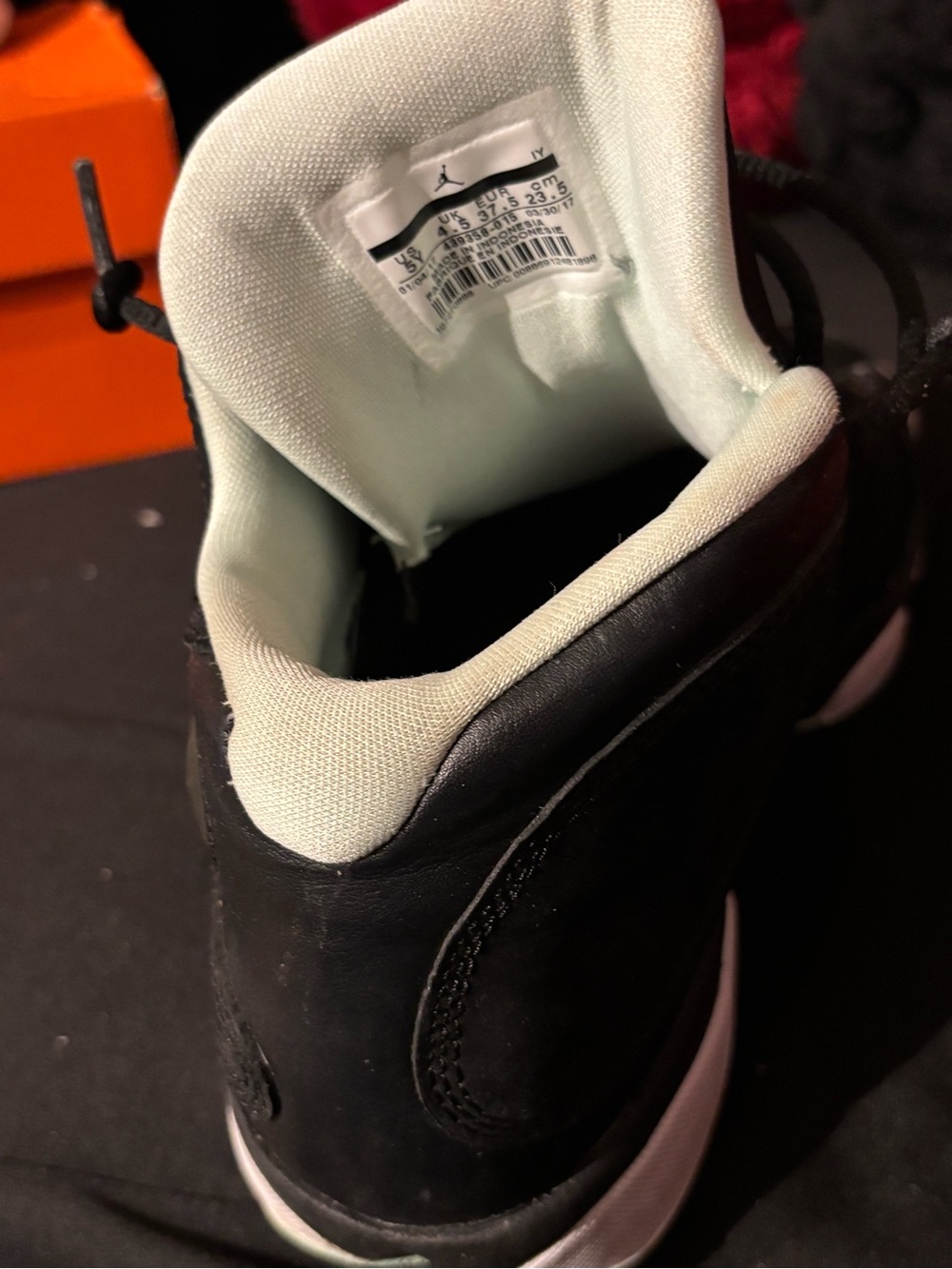 Jordan Black and White Low-Top Men's Sneakers